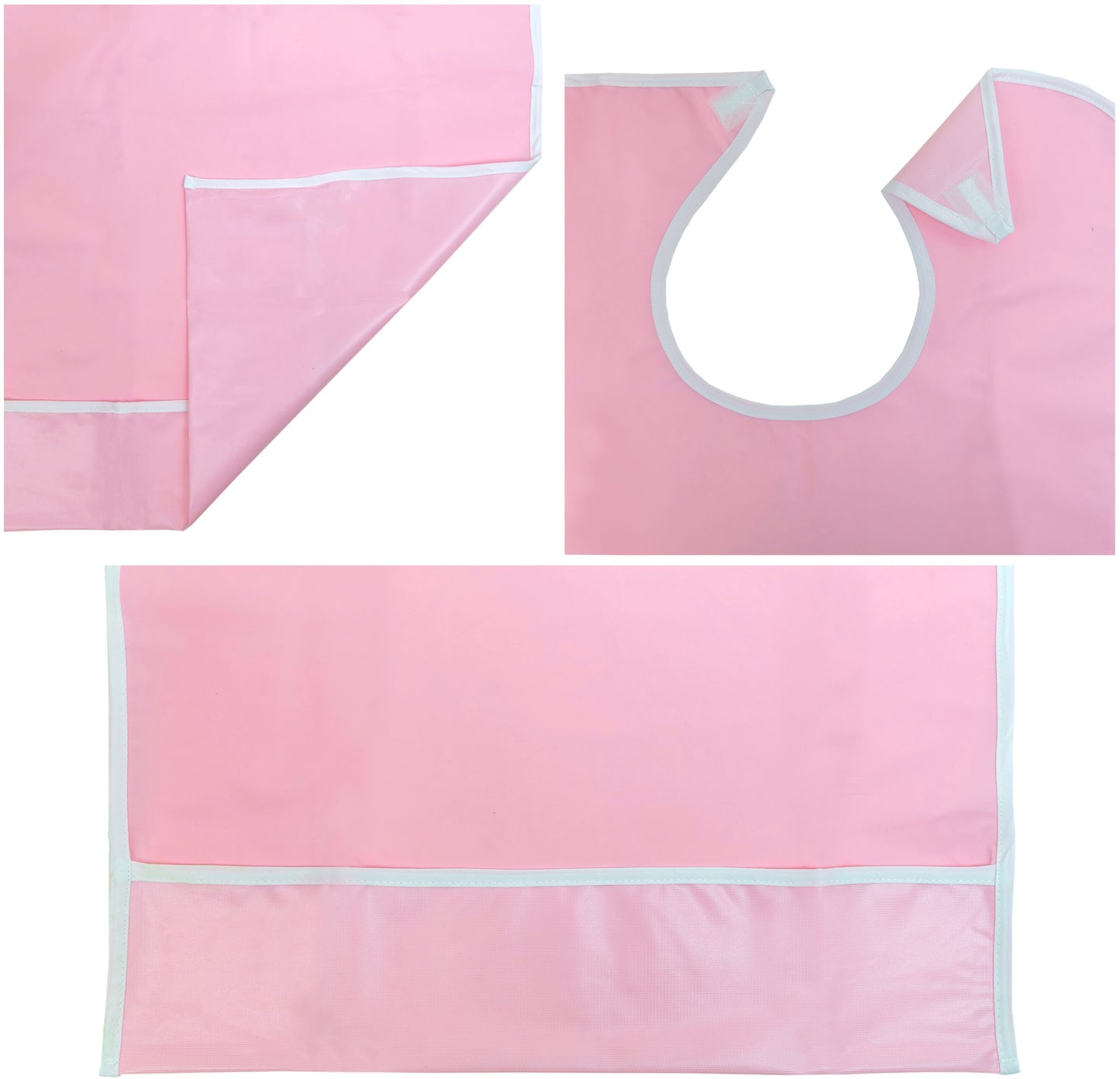 HIRQUITICKE Adult Bibs - Bibs for Adults Men Women - Eating Cloth for Elderly Seniors and Disabled - Clothing Protectors